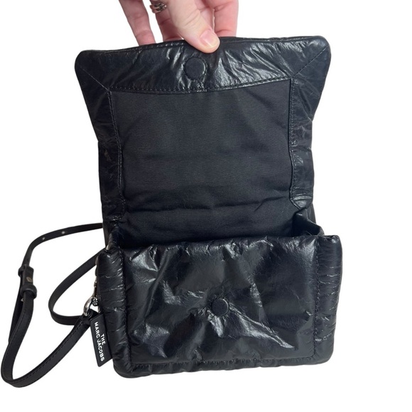 The Marc Jacobs Mini Pillow Crossbody Bag in Black - Picture 11 of 15